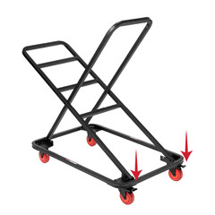 Gator Frameworks Performing Arts Chair Cart – 15-18 Chairs