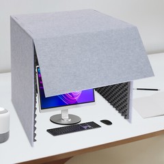 Portable Soundproof Booth for Desktop Recording – Lightweight & Easy to Use
