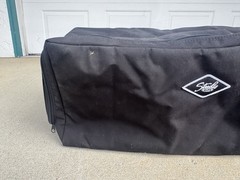 Studio Slips Amp Head Clamshell Padded Gig Bag Black Nylon Canvas