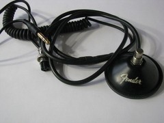 Fender 1-Button Footswitch 4pin Mic Microphone Cable 6.35mm (1/4-inch) Ham Radio