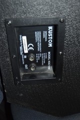 2 Kustom KSC10M PA Monitor Speakers Stereo pair 60 watts RMS