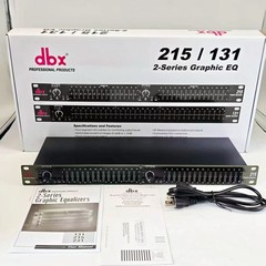 NEW dbx 215 Graphic Equalizer Professional Products Tested Rack Mount 15 Band