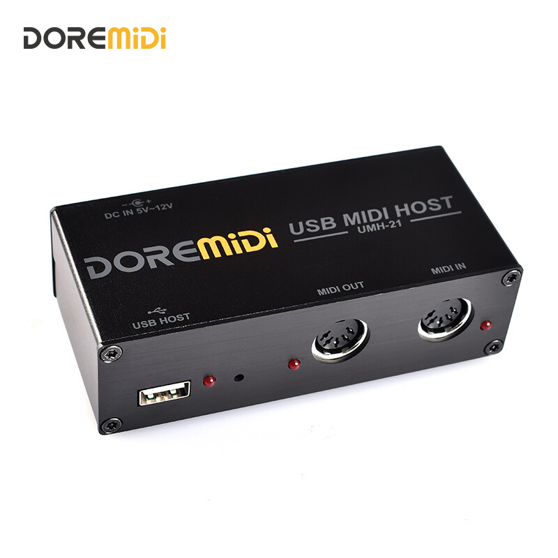 DOREMiDi High-Speed USB MIDI Host Box MIDI Host USB to MIDI Converter UMH-21