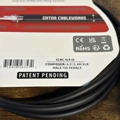NEW – Gator Cableworks Composer XLR Cable Lot 2x20ft 2x6ft M-F