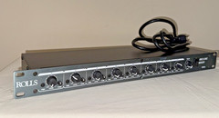 Rolls RM82 8 Channel Mic/Line Mixer-Tested-Great Condition