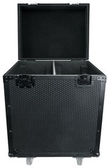 Rockville Black Case Fits 2 Chauvet Intimidator Spot 355Z IRC Moving Head Lights