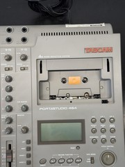Tascam 464 Portastudio 4-Track Cassette Recorder 12-Ch Mixer – POWERS UP – AS-IS