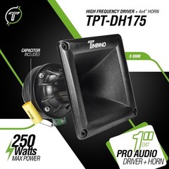 Compact 250W Pure Tone Horn Driver TPT-DH175 – Easy Installation & Voice Control