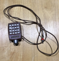Vintage Eicor Corded Microphone Untested For Parts Repair Restoration 50s Audio