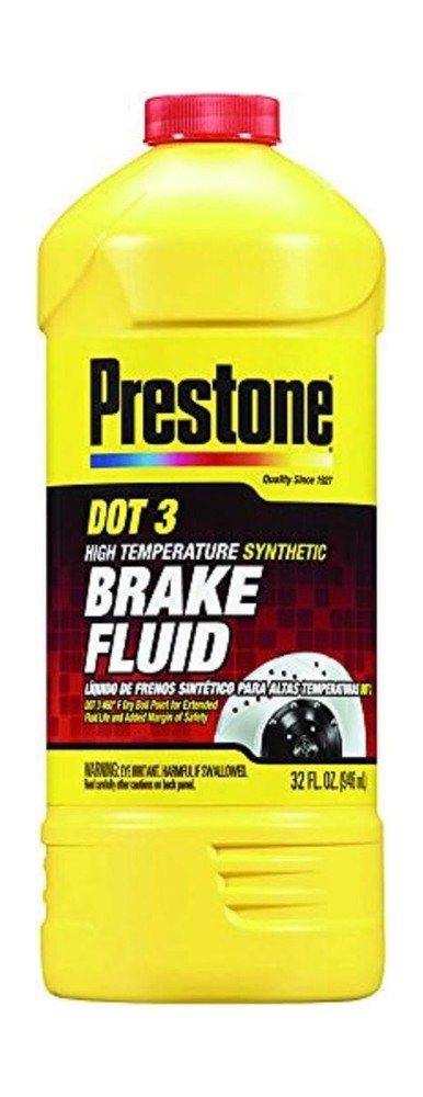 Prestone AS401 DOT 3 Synthetic Brake Fluid – 32 oz.