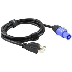 Blastking 3 Pin AC Power Plug to Powercon 50 Ft Heavy Duty Cable – C1PCON-50