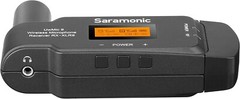 Saramonic UwMic9 RX-XLR9 Compact Plug-On Wireless Receiver XLR Dual-Channel UHF