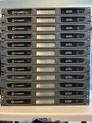 Crown CT475 Drivecore 4-Channel Power Audio Amplifier fixed install