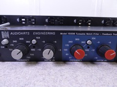 Wheatstone Audioarts Engineering 1500B Tuneable Notch Filter Feedback Suppressor