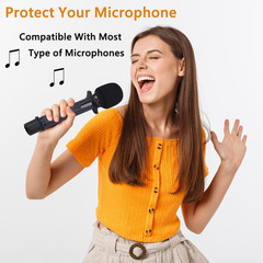 10 Set Handheld Microphone Protection Foam Mic Cover Set, Including 10 PCS Fo…