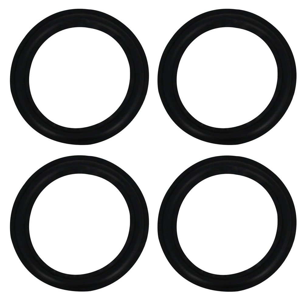 Fielect 10 Inch Speaker Foam Edge Surround Rings 10 4pcs, Black
