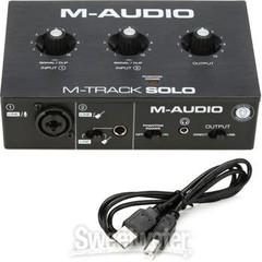 M-Audio M-Track Solo USB Audio Interface