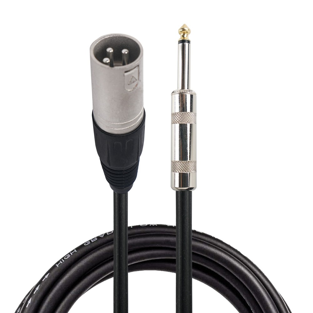 1/4″ to XLR Speaker Cable, 5 Feet, Male to Male (STC-JX5)