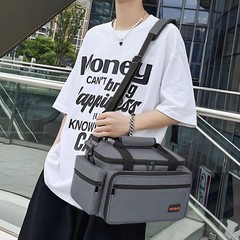 Cable File Bag Detachable Dividers DJ Gear Sound Instrument Accessories