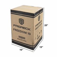 Proreck 800W 10“ Rechargeable Bluetooth Wireless PA Speaker for meeting