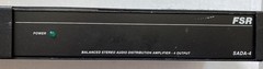 2 x FSR Balanced Audio Distribution Amplifier, Stereo in with 4 Stereo outs-used