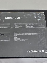 Wireless Microphone System GUDEHOLO Metal Dual Professional Home KTV Set New
