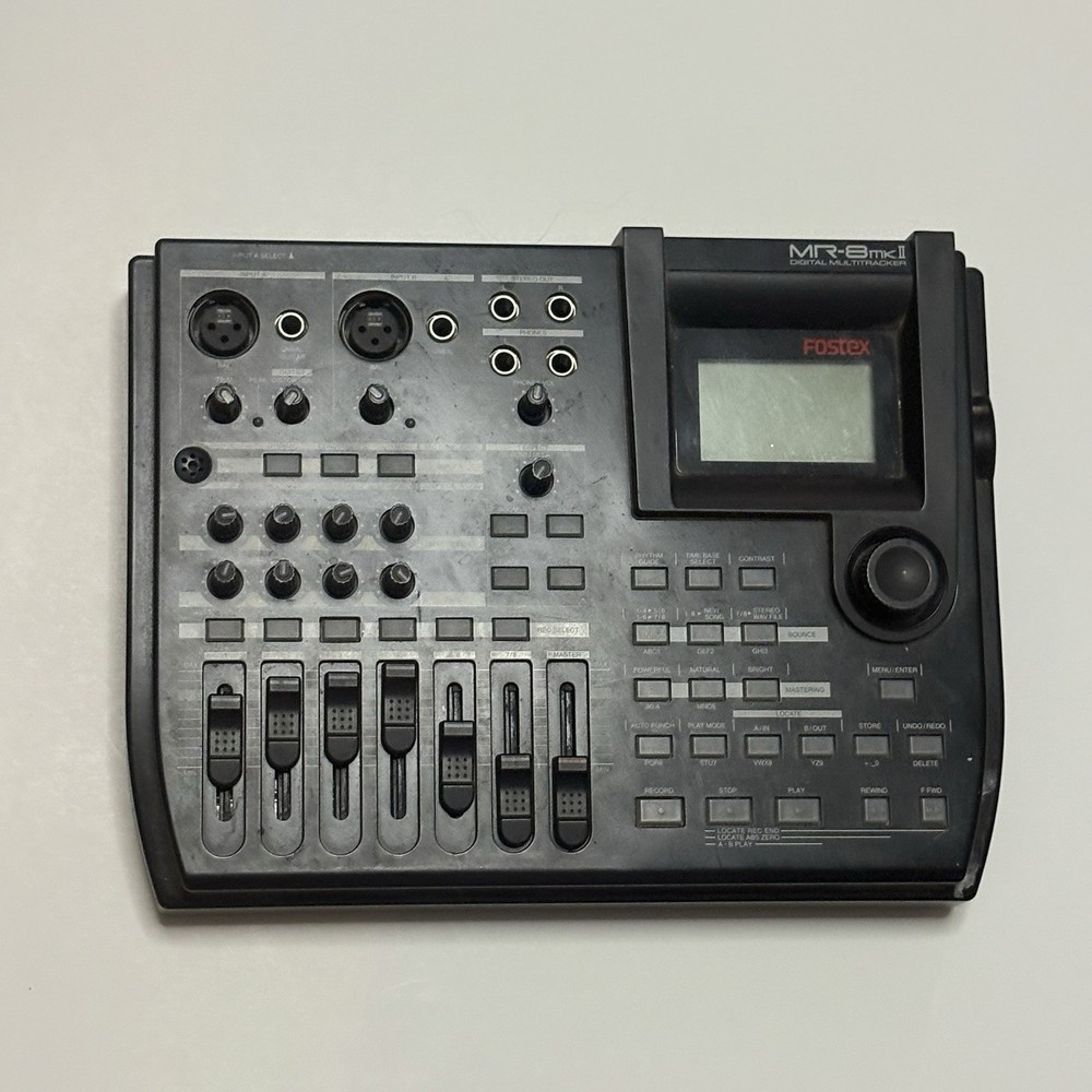 Fostex MR8 MKII Digital Multitrack Recorder MR-8 MK2 Studio Multitracker Tested