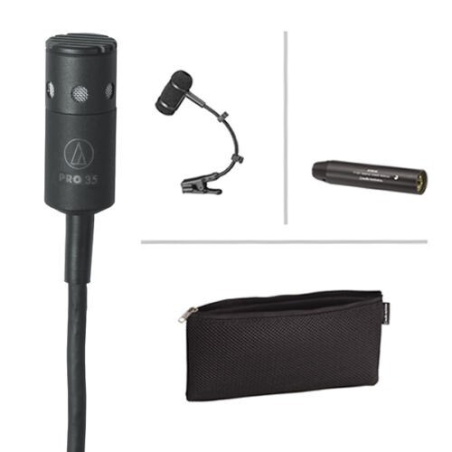 Audio-Technica PRO35 Cardioid Condenser XLR Clip-on Instrument Microphone