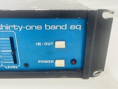 MXR 31 band EQ Graphic Equaliser Refurbished Rare Blue Faced Model 125 Untested.