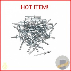 Seismic Audio – SARHW45-50 Pack of 1/2 Inch Pop Rivets for PA DJ Rack Road Case