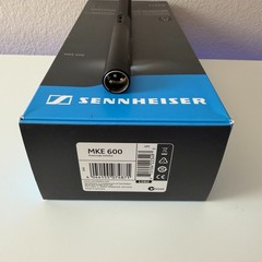 Sennheiser MKE600 Camcorder Shotgun Microphone – Black – Made in Germany