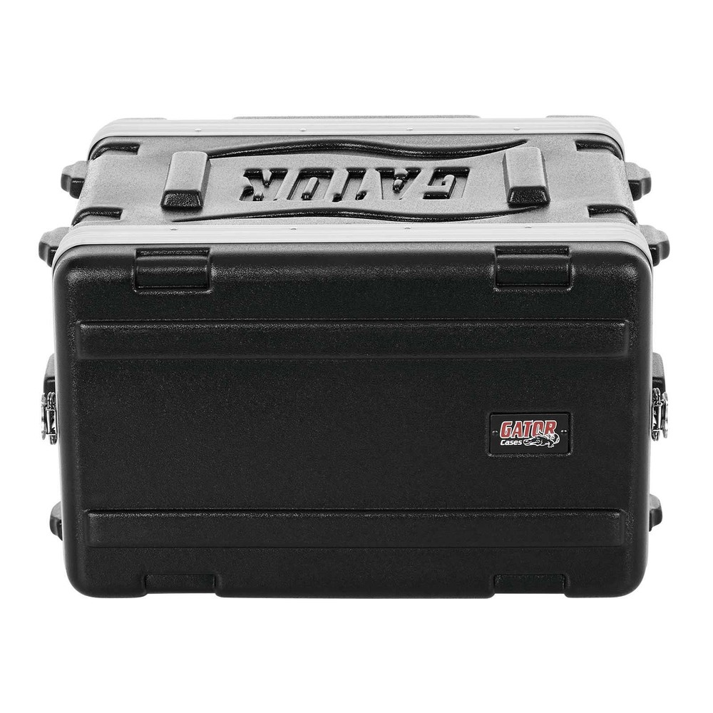 Gator Cases GR-6S Standard Molded 6U Shallow PE Audio Rack Case idjnow