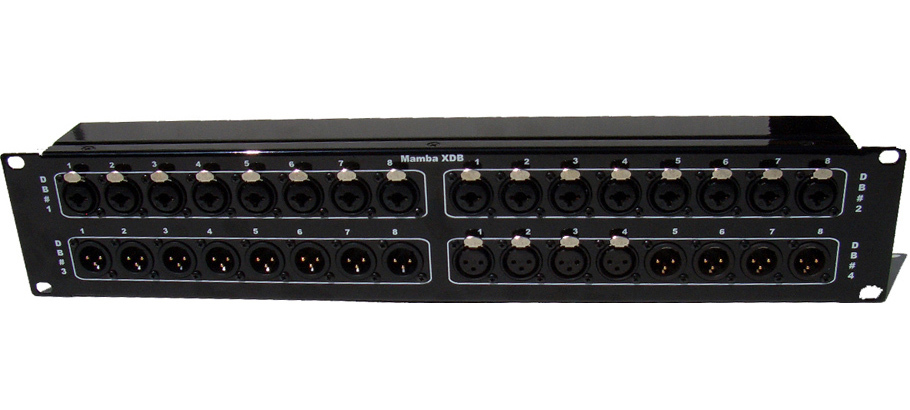 Mamba UDB – Custom ULN-8 DB25 Patch Bay for Metric Halo ULN or LIO