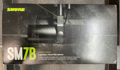 Shure SM7B Cardioid | Dynamic Legendary Vocal Microphone, Black