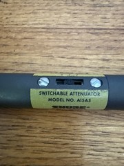 Shure A15AS Switchable In-Line Attenuator with 15, 20 or 25 dB of Selectable Mic