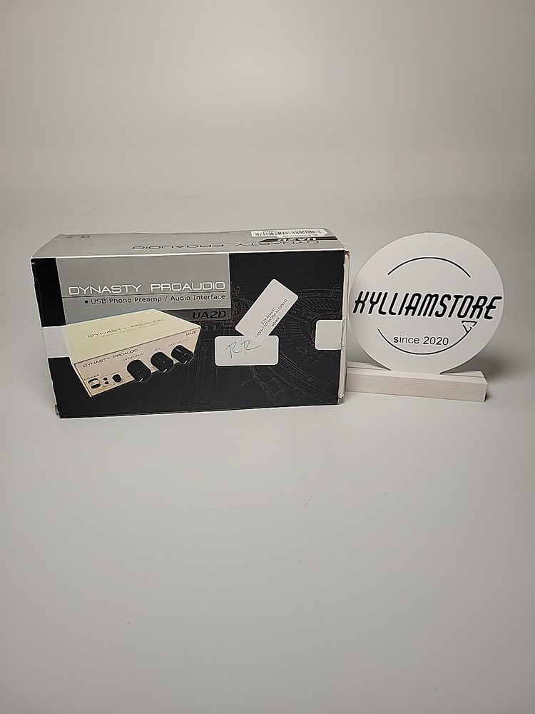 Dynasty ProAudio USB Phono Preamp/Audio Interface A/D RIAA Moving Magnet UA2D