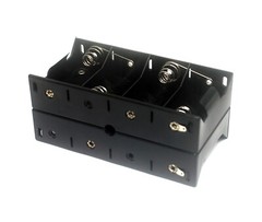 32pc Plastic Battery Holder Cassette R20P D UM-1 1.5Vx8 Solder Lug BH181-2D COMF