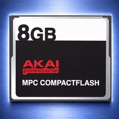 Akai 8GB CompactFlash CF Card for MPC 5000, MPC 4000, MPC 1000 & 2500 JJOS