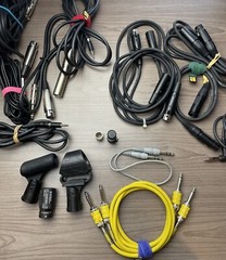 Various Audio Interconnect Cables-Connectors-Plugs And More