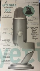 Blue Microphone – Yeti Silver: Studio 836213001950