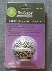 On Stage Gear Steel Mesh Mic Cover Grille NEW SP-58 2015
