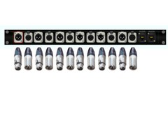 Custom Patch Panel, Rack Audio PowerCon, RJ45, Speakon, XLR,1/4, Edison