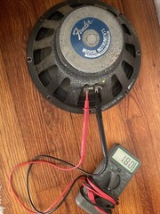 Vintage Fender Rola 014527 Speaker 16ohm 10” Super 100? Watts #3