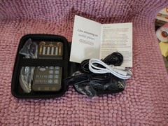 M1 Professional Live Streaming Mini Sound Card, Podcast Equipment Kit.