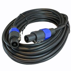 50 ft foot feet pro audio Speakon compatible Speaker plug Cable Cord 14 ga Gauge