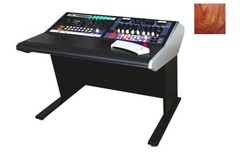 Sterling Modular Multi-Station Production | 2 Bay Studio Desk | African Rosewood