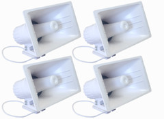 (4 PACK DEAL) PA Power Horn Speaker 100W Indoor Outdoor 100 Watt NIPPON AMERICA