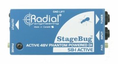 Radial – SB-1 | StageBug Active 48V Phantom Powered DI