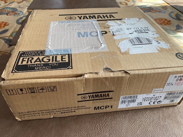 Yamaha MCP1 Wall Mount Controller for MTX / MRX multi-zone Systems, New Open Box