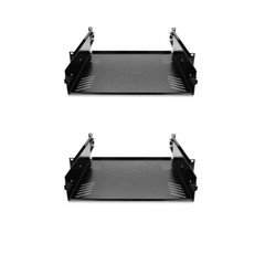 OSP 2 Space Pull Out Sliding ATA Rack Case Shelf – 2 pack